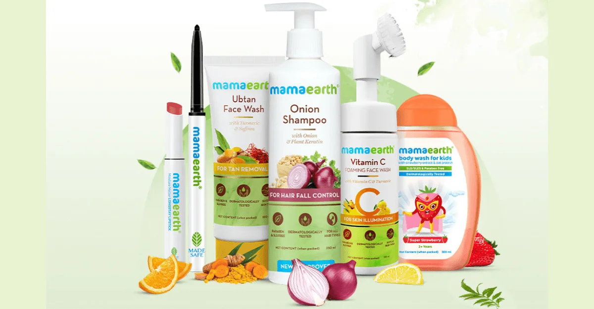 MamaEarth products (MamaEarth Business Model)