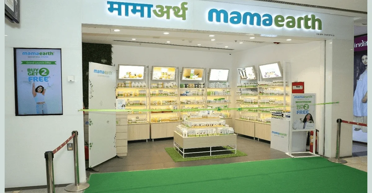 MamaEarth's offline store