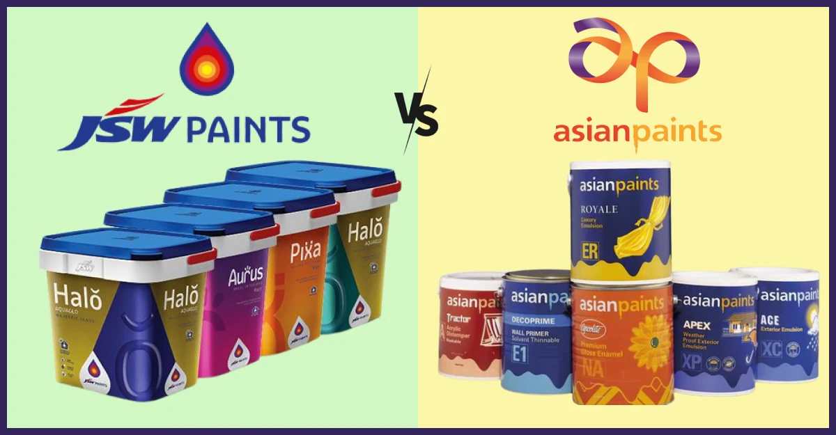 JSW Paints vs Asian Paints