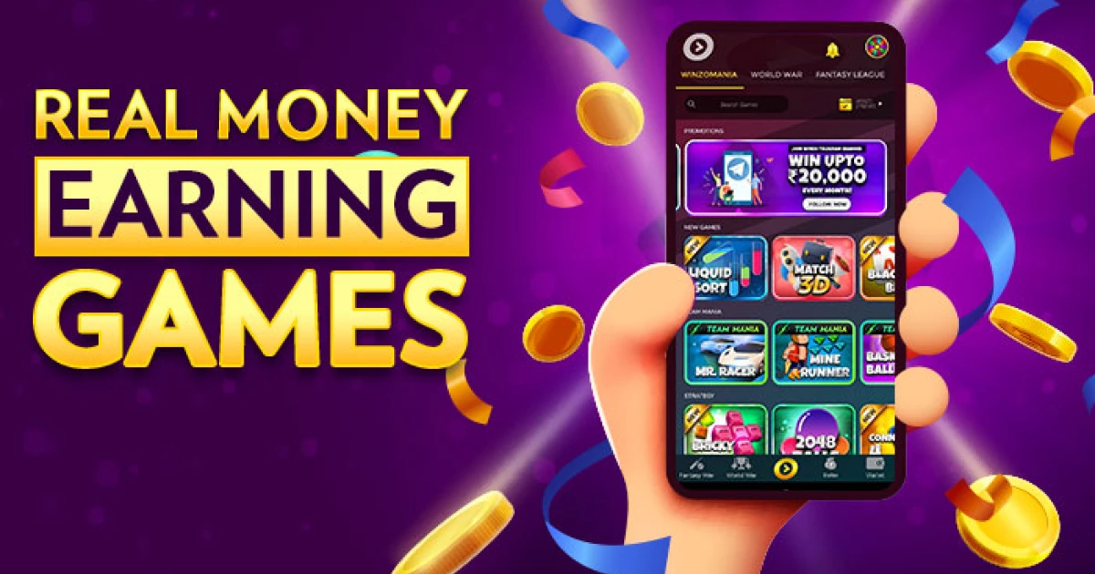 earn real money playing games no deposit