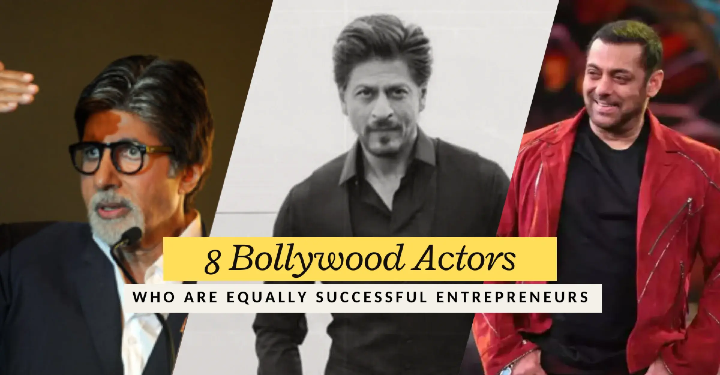 Bollywood actors who are successful entrepreneurs